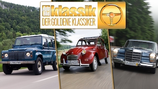 Land Rover 110  Citroën 2 CV Ente   Mercedes Benz 600 Pullman - Der Goldene Klassiker Aufmacher
