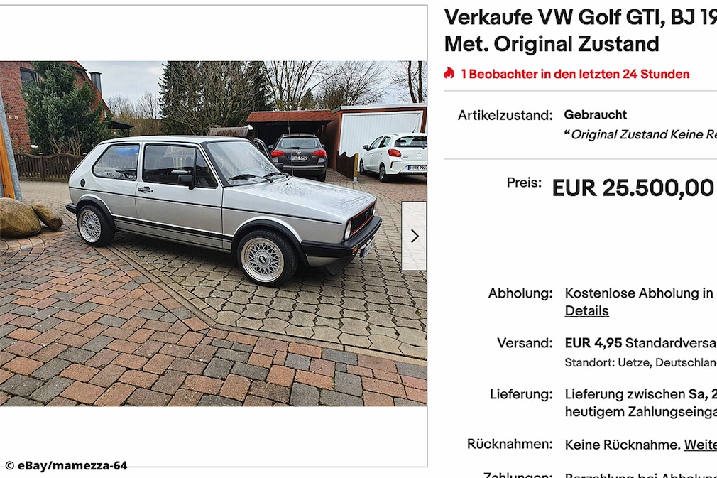 eBay VW Golf GTI