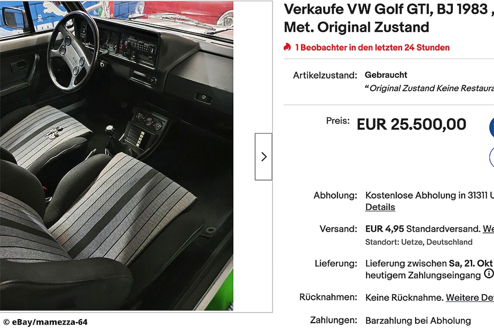 eBay VW Golf GTI