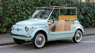 Fiat 500 Jolly Evocation Owned by Lando Norris 1972
