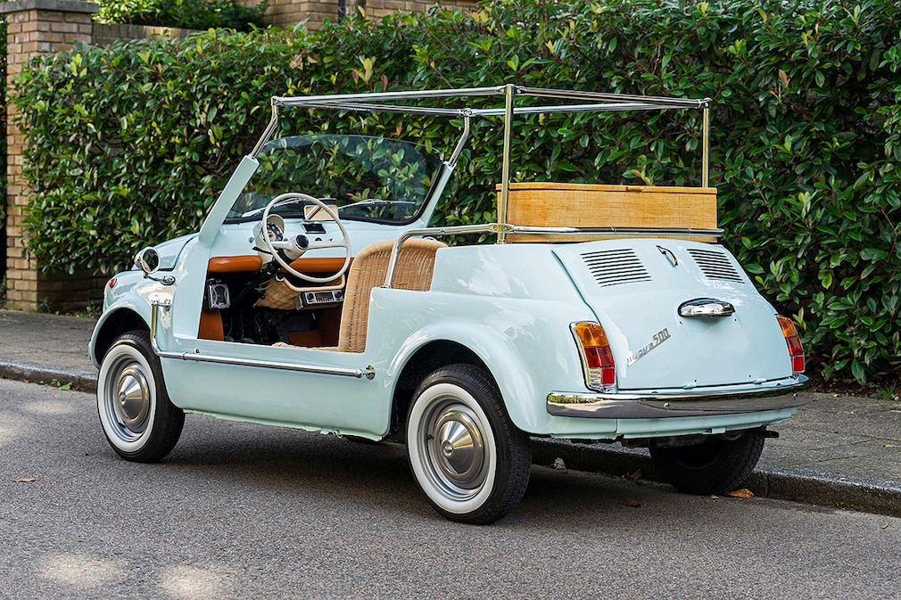 Fiat 500 Jolly Evocation Owned by Lando Norris 1972