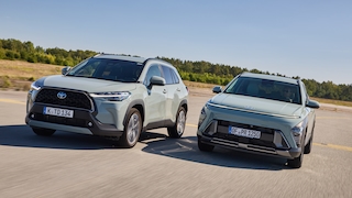 Toyota Corolla Cross 1.8-I-Hybrid Hyundai Kona 1.6 GDI Hybrid