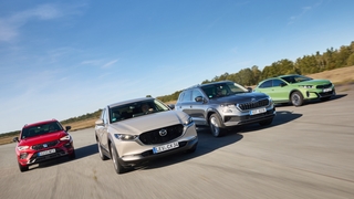 Kia XCeed Mazda CX-30 Seat Ateca Skoda Karoq