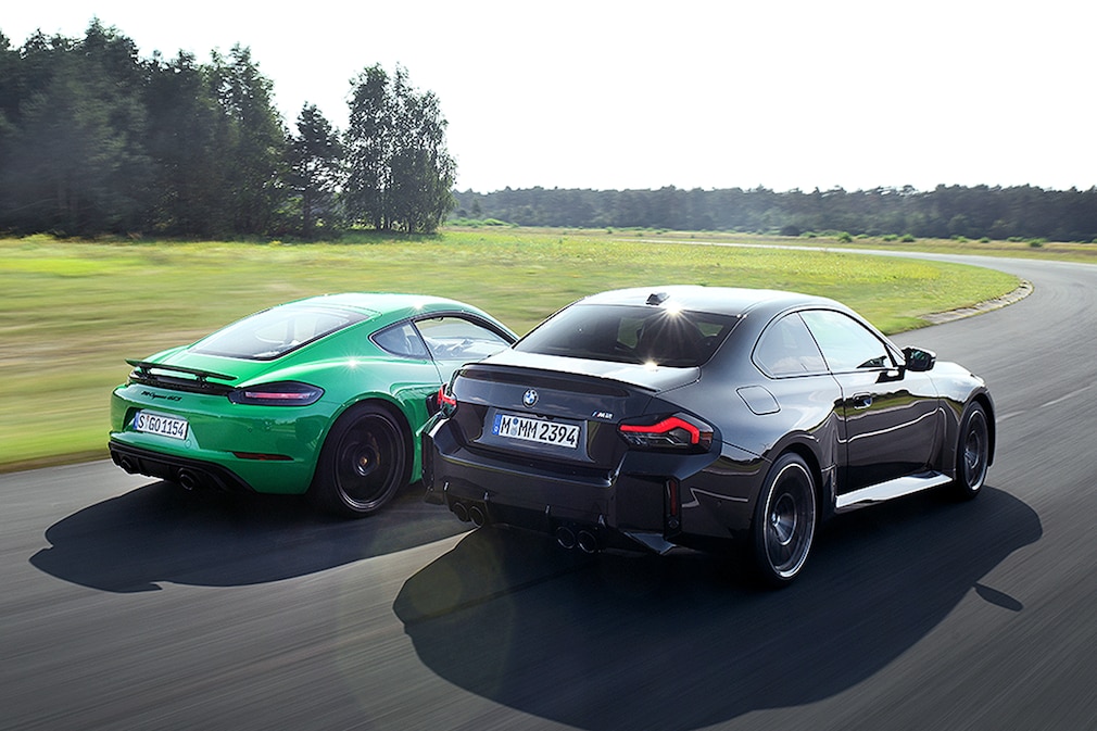 BMW M2 Coupé Porsche 718 Cayman GTS 4.0