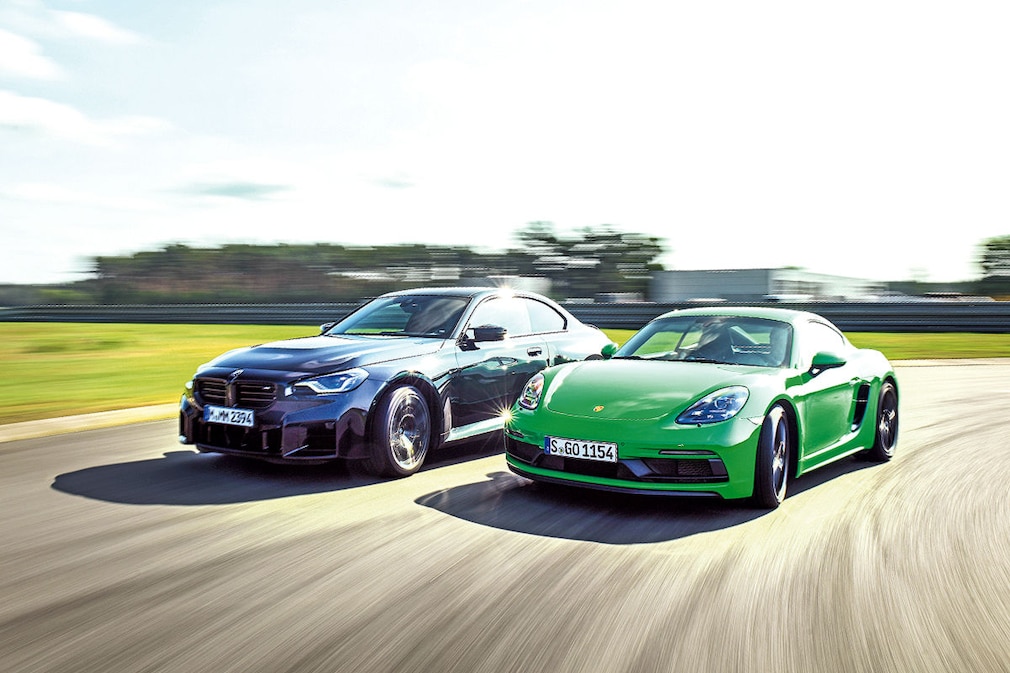 BMW M2 Coupé Porsche 718 Cayman GTS 4.0