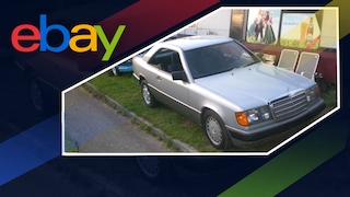 eBay Mercedes Benz 230 CE