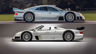 Mercedes-Benz CLK GTR Coupe 1999 Mercedes-Benz CLK GTR Roadster 2002