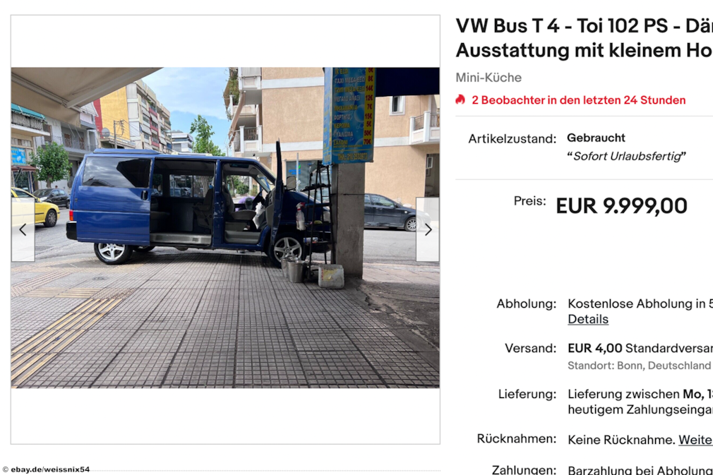 eBay VW Bus T 4