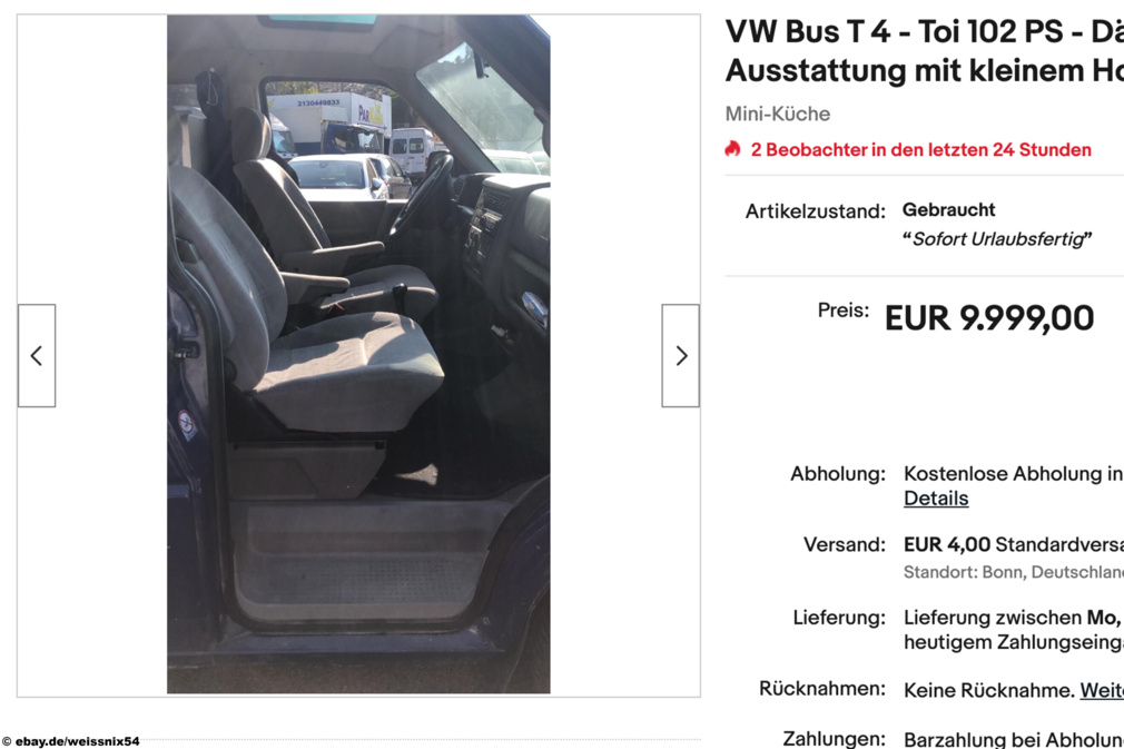eBay VW Bus T 4