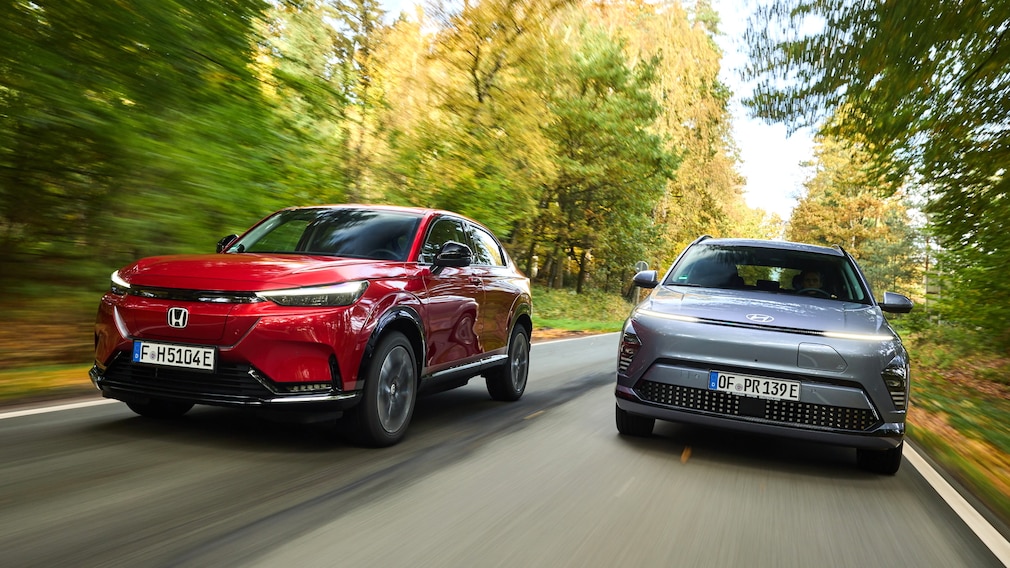 Honda e:Ny1, Hyundai Kona Elektro 160 kW