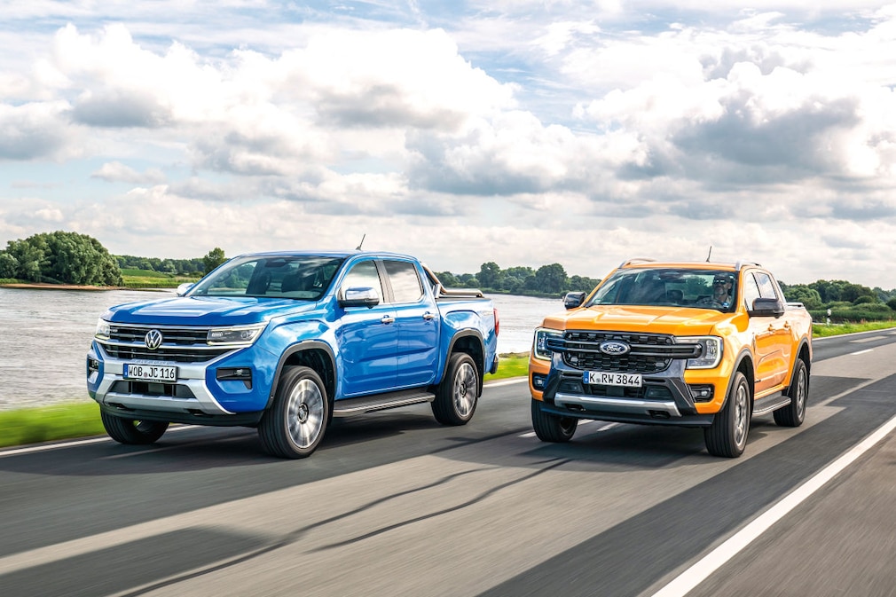 Ford Ranger vs. VW Amarok: zwei Pick-up-Brüder im Vergleich - AUTO BILD