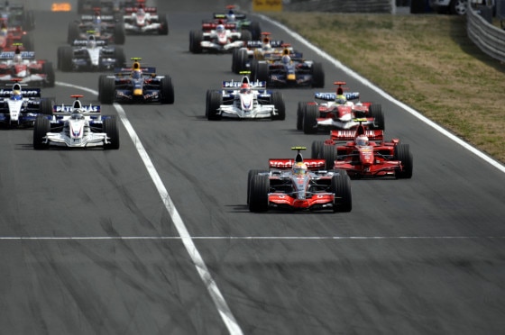 Formel-1-Rennkalender 2008