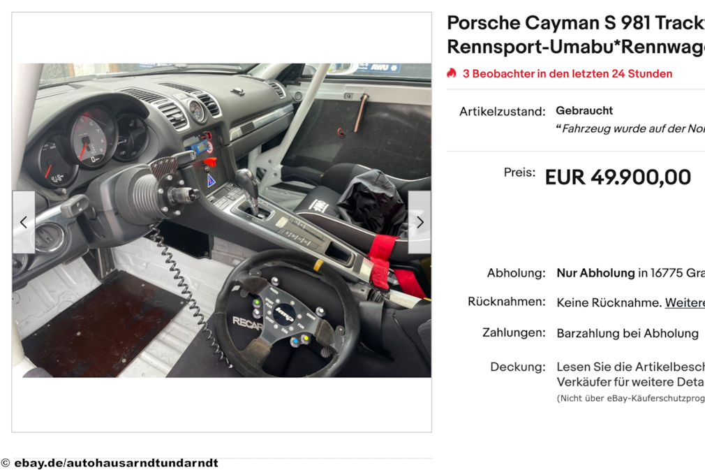 Porsche Cayman S 981