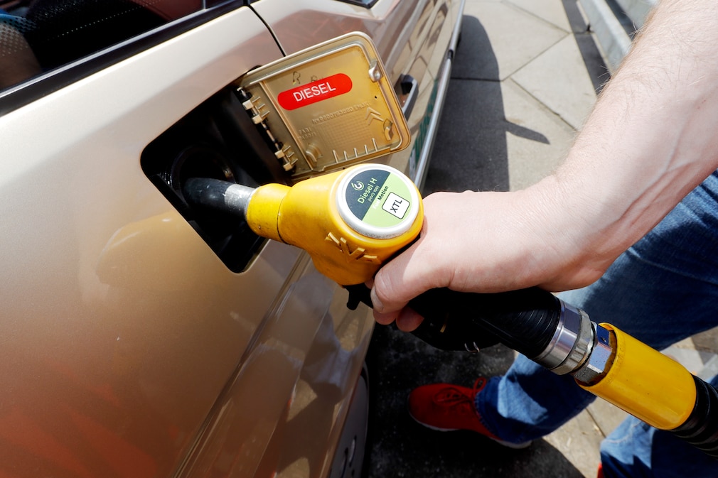 DT Citroen XM turbo D12_Anfang_E-Fuels | HVO-Betankung