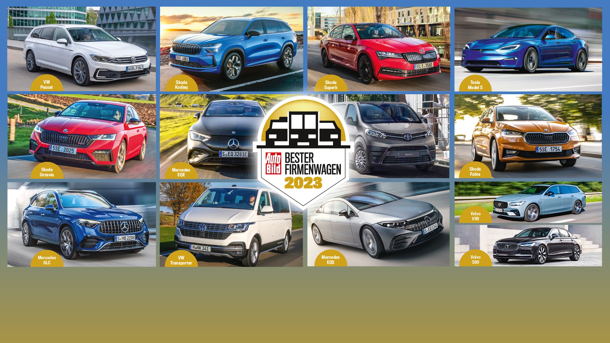 Firmenwagen-Award 2023: Das sind die beliebtesten Dienstwagen