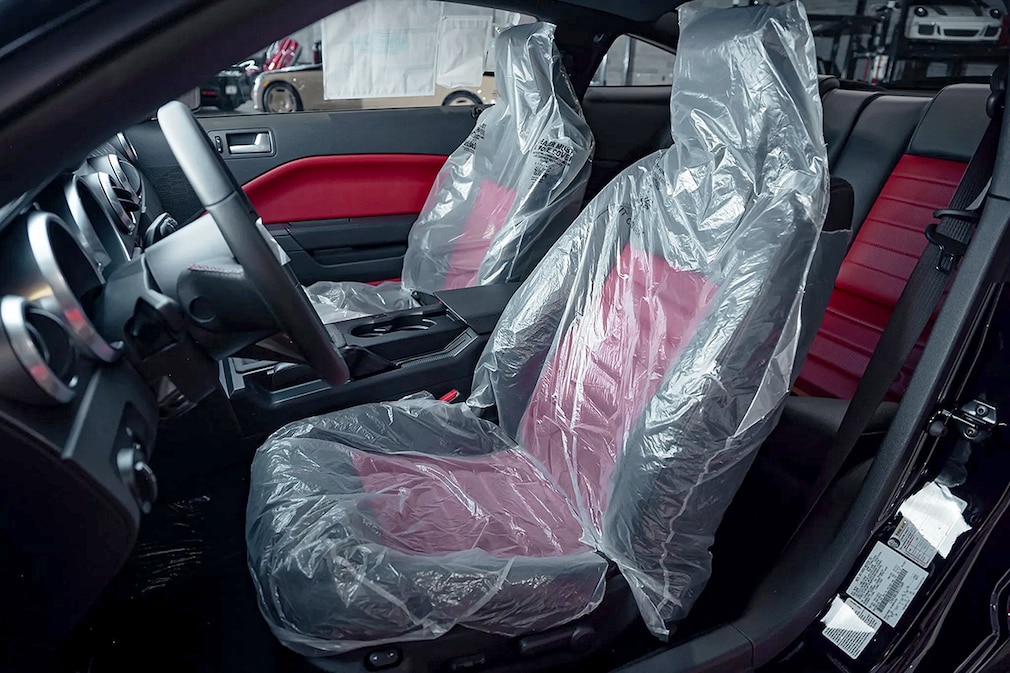 2008 Ford Mustang Shelby GT500 Coupe mit 7 Meilen