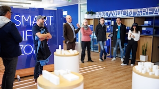 Zu Besuch bei O2