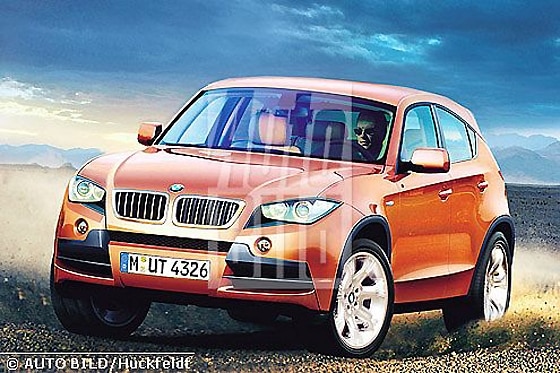 BMW X1 (Illustration): Der Bau ist beschlossene Sache, das SAV ist Teil der Zukunftsstrategie von BMW-Chef Reithofer.