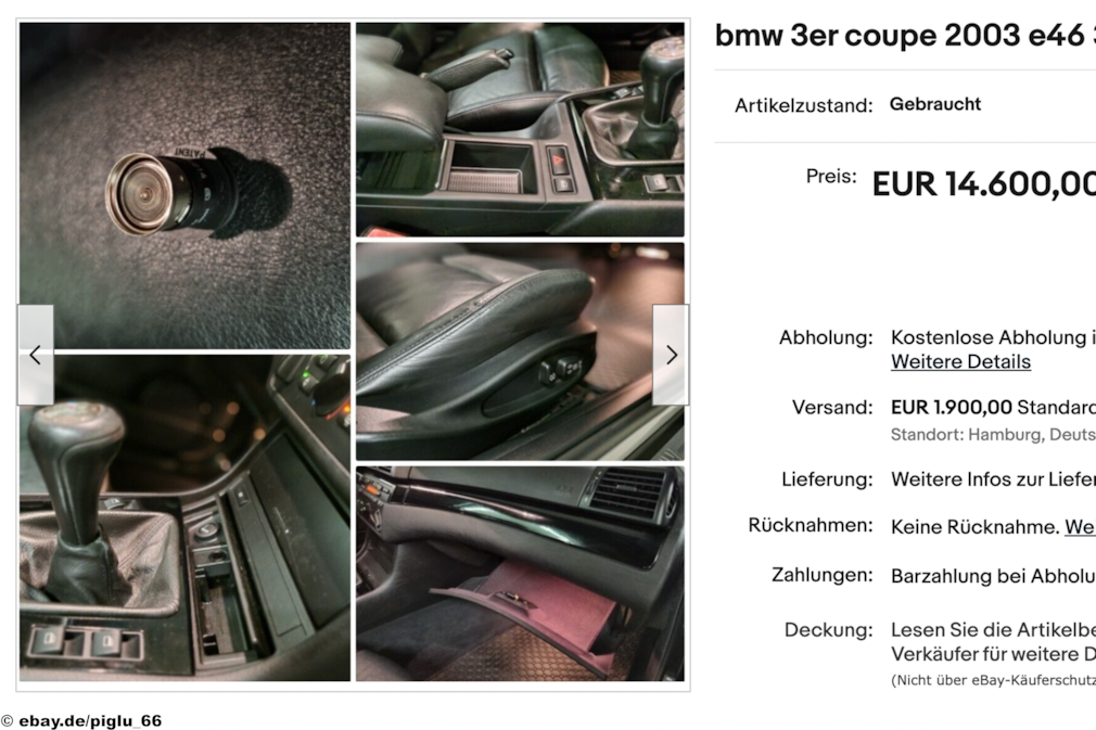 eBay BMW 3er Coupe