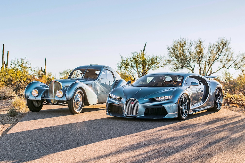 Bugatti Chiron Super Sport`57 One of One` Bugatti Type 57 SC Atlantic