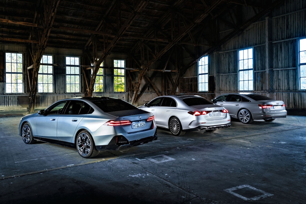 Audi A6 40 TDI quattro BMW 520d xDrive Mercedes E 220 d 4Matic