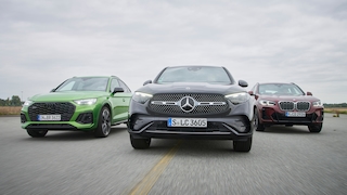 Audi Q5 Sportback 45 TFSI quattro  BMW X4 xDrive30i  Mercedes GLC 300 4Matic Coupé
