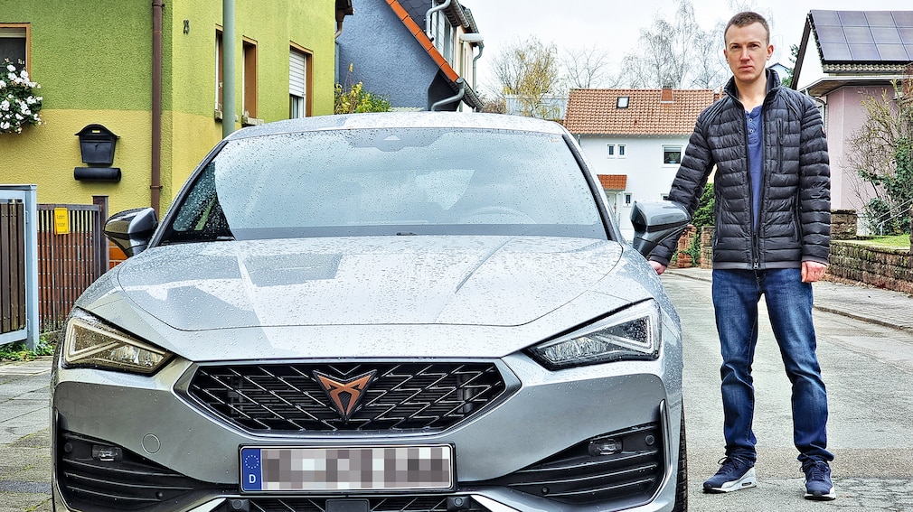 Florian Stutzenberger mit Cupra Leon 2.0 TSI