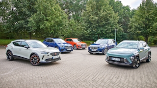 Audi Q3  BMW X1  Cupra Formentor  Hyundai Kona  Mercedes GLA