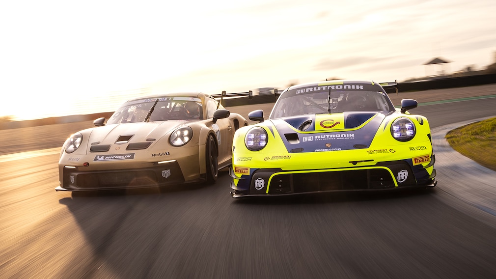 Tracktest Porsche 911 GT3 Cup und GT3 R AUTO BILD