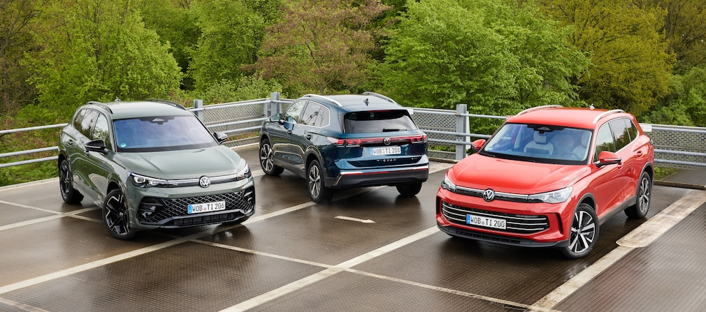 VW Tiguan 1.5 eTSI DSG VW Tiguan 2.0 TDI DSG VW Tiguan 2.0 TDI 4Motion DSG