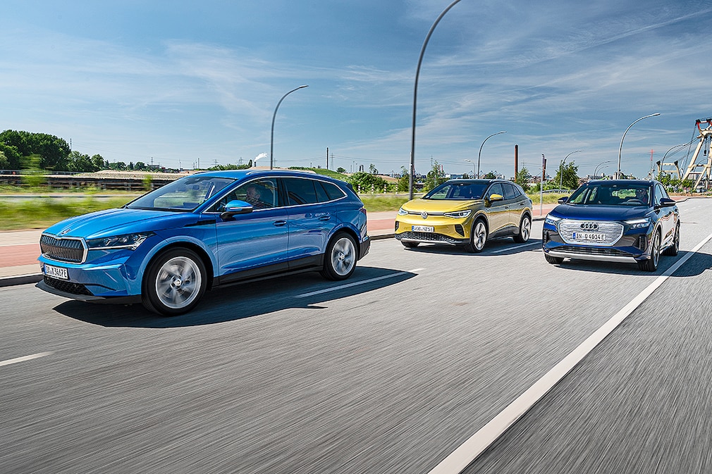 Audi Q4 e-tron 40 Skoda Enyaq iV 80 VW ID.4 Pro