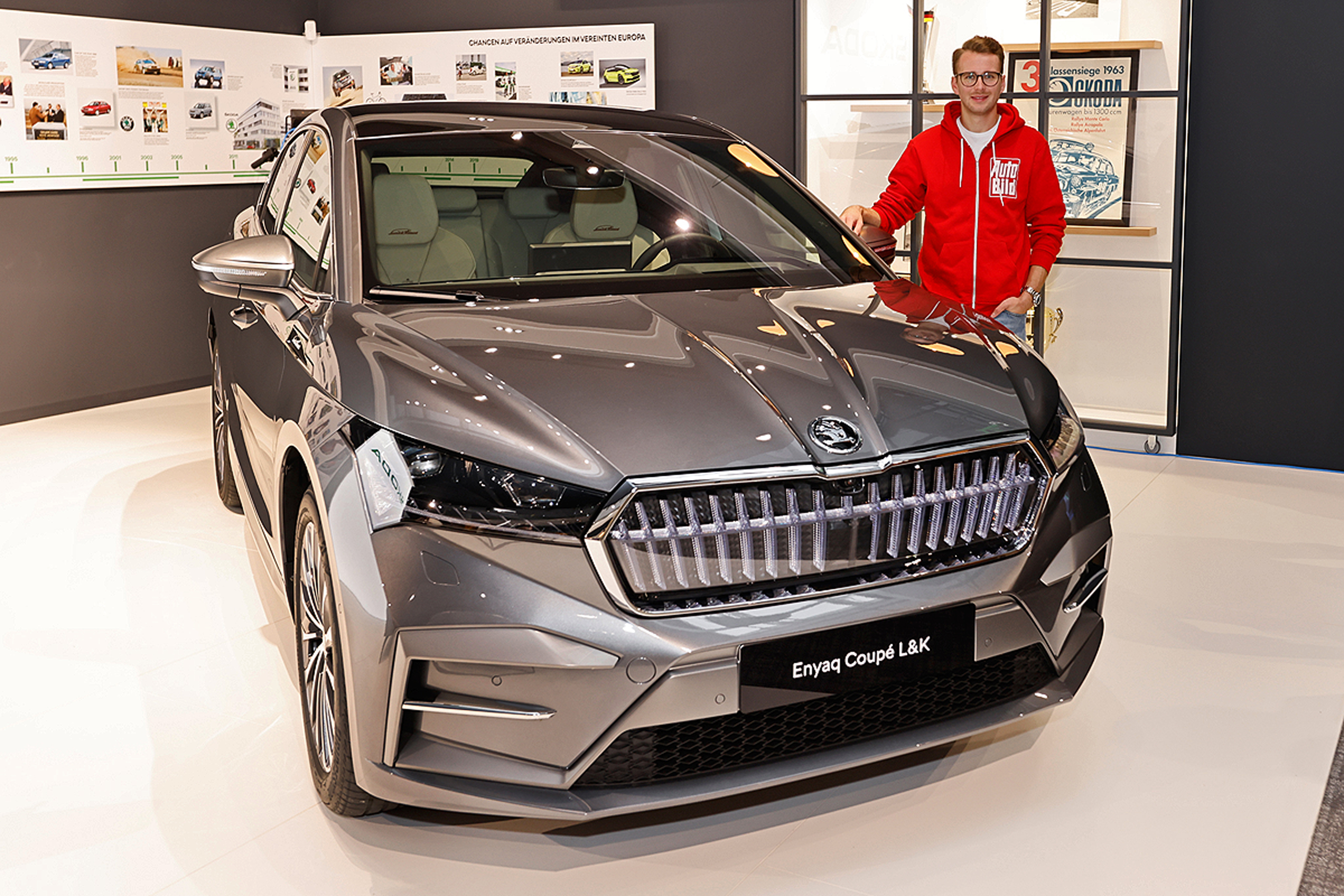 Vorstellung Skoda Enyaq RS Coupé: E-SUV startet mit 220-kW-Version