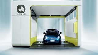 Akku-Wechselstation von Ample für Fiat Stellantis