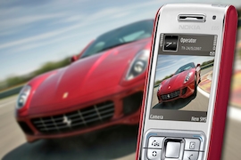 Handyfun mit Ferrari