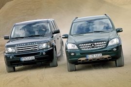 Zwei edle SUV mit V8-Diesel