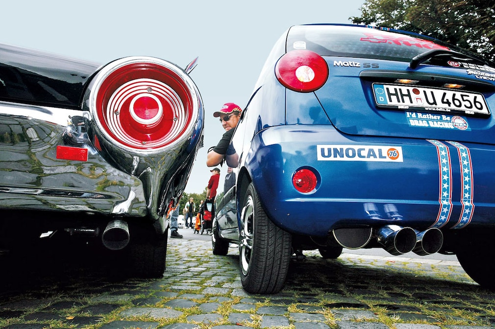 Chevrolet Matiz, Rückleuchten