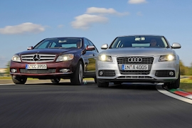 Test Audi A4 2.0 TDI/Mercedes C 200 CDI