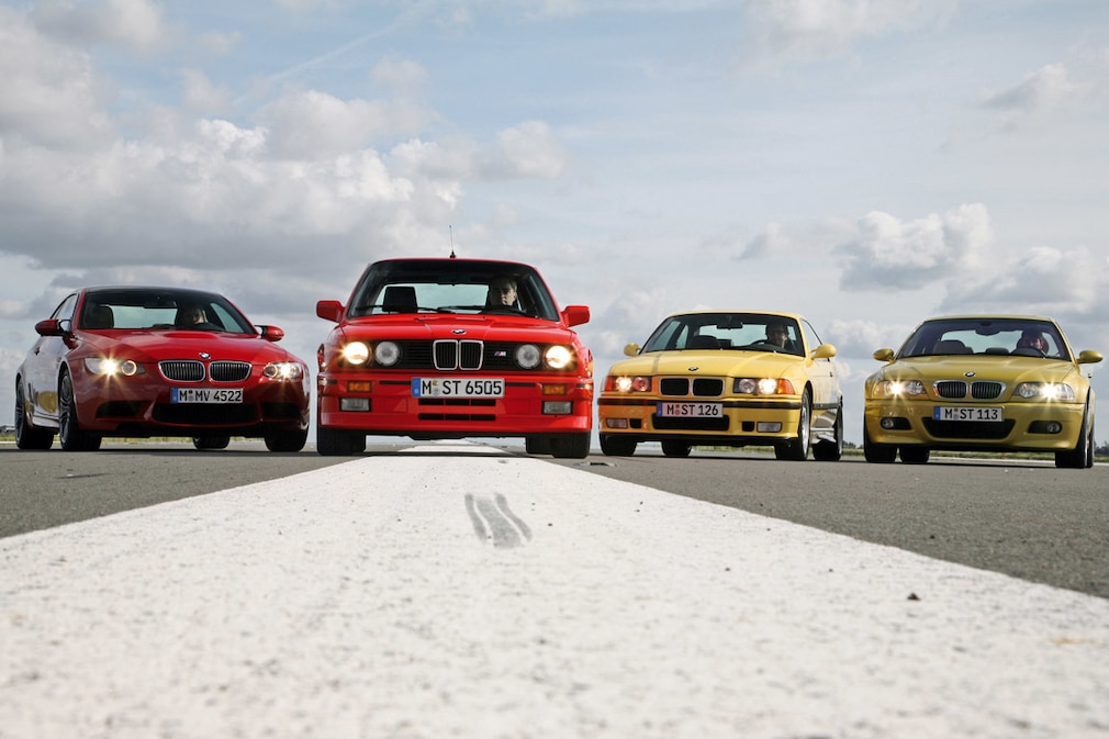 BMW M3 gestern und heute
