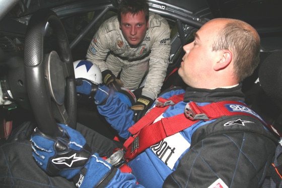 ABMS-Testfahrer Guido Naumann