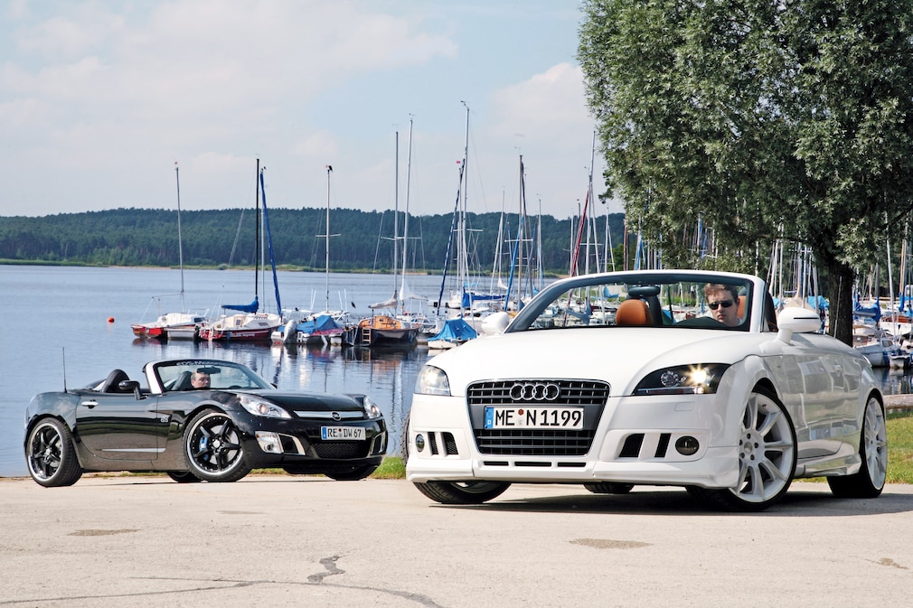 Nothelle TT Roadster 2.0 TFSI, EDS Opel GT 2.0 Turbo