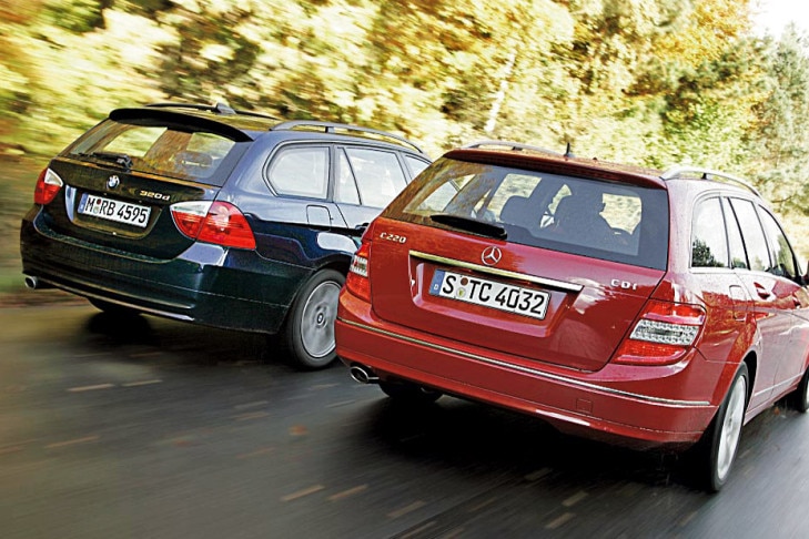 3er BMW 320d Touring 220 CDI T-Modell