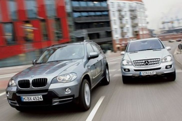 BMW X5 3.0d Mercedes-Benz ML 320 CDI