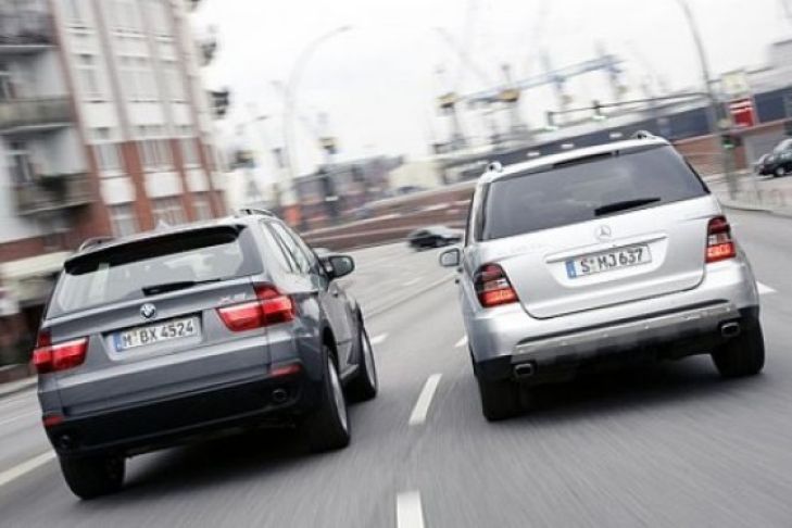 BMW X5 3.0d Mercedes-Benz ML 320 CDI