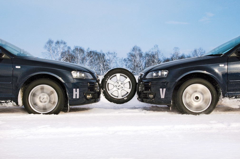 Winterreifen-Test 205/55 R 16 H & V