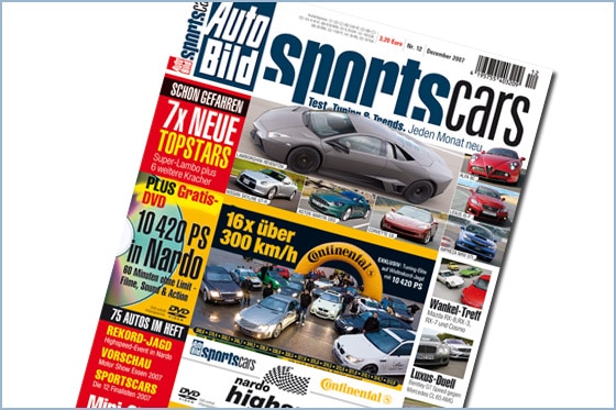 AUTO BILD SPORTSCARS 12/2007