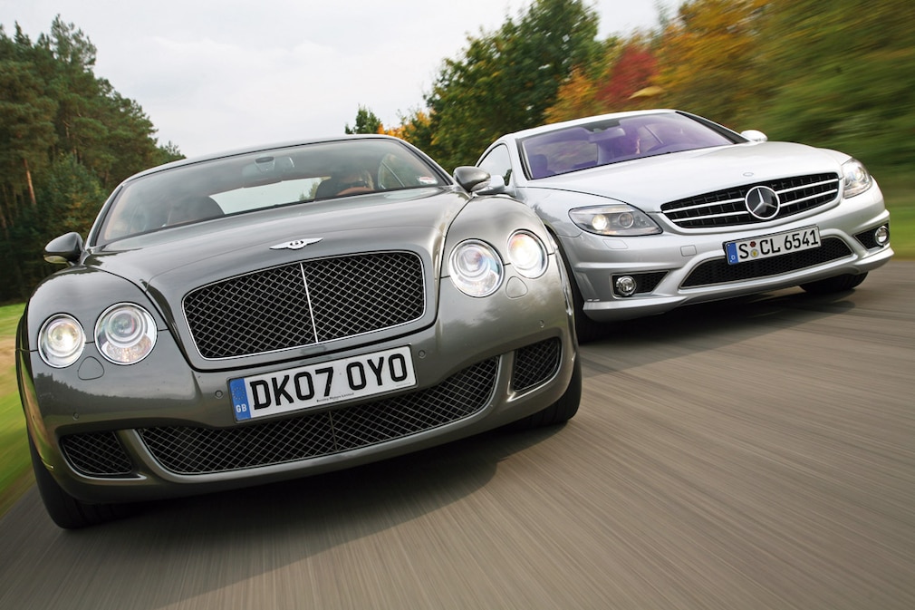 Bentley Continental GT Speed - Mercedes CL 65 AMG