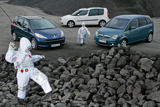 Peugeot 207 SW, Opel Meriva, Skoda Roomster