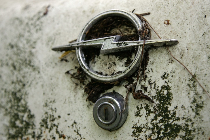 Autofriedhof Schrottplatz Kaufdorf Schweiz