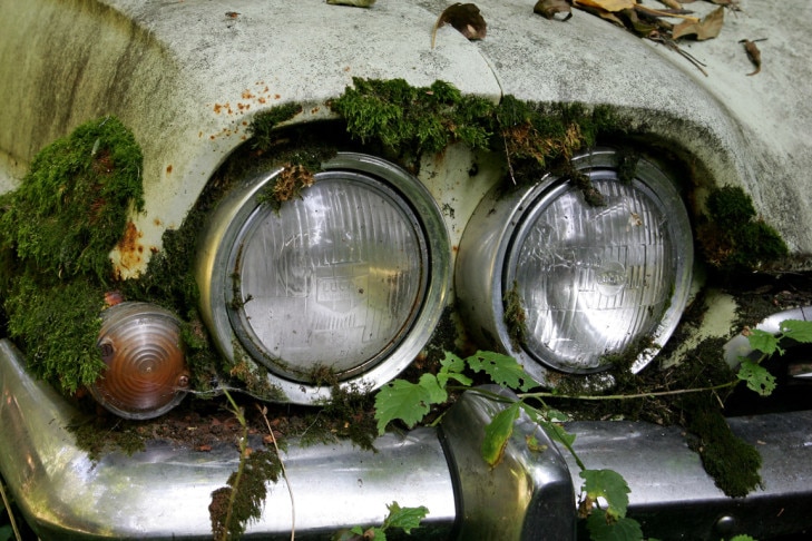 Autofriedhof Schrottplatz Kaufdorf Schweiz