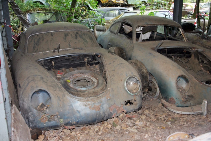 Autofriedhof Schrottplatz Kaufdorf Schweiz